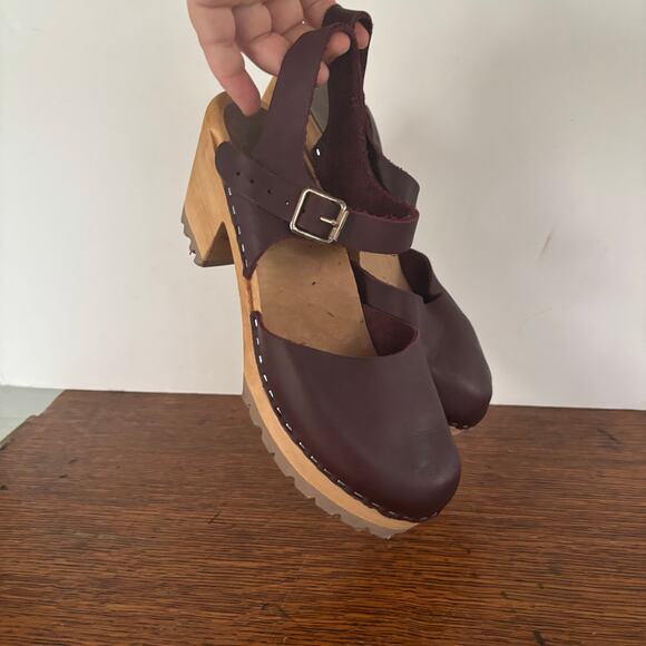 Mia ABBA Chunky Clogs Size 40 - Picture 1 of 6